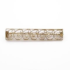 830 Antique Sterling Silver Brooch