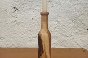 Wine Bottle Candle Holder