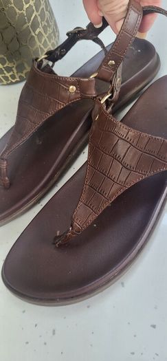 ANKO brown thong sandal Sz 8 AUS (Fit 6UK)