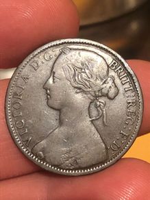 1863 One Penny Victoria