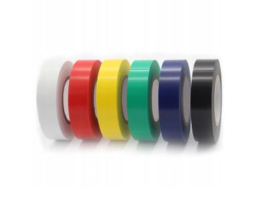 Insulating Tape 19 mm x 2.5 m (Colourful)