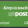 1985 Ireland Keep in Touch Definitive Stamp Booklet Mint Never Hinged. Hibernian HB26. Image 2
