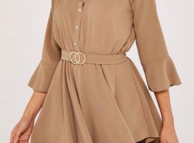 Apricot dress