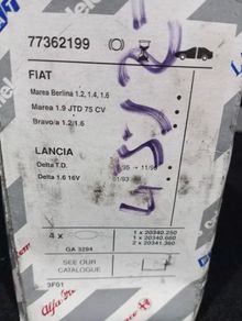 Fiat Alfa Romeo Lancia Front Brake Pads 77362199 OEM (A10207)