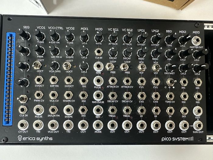Erica Synths Pico System 3 & Eurorack Skiff