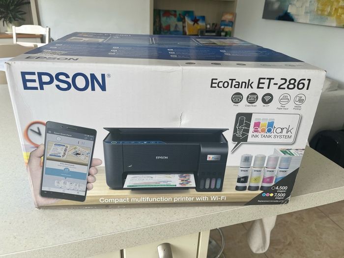 Printer Epson EcoTank ET-2861 Wi-Fi All-in-One Ink Tank Printer