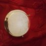 Set of Six Silvered Coasters in a Stand Image 4
