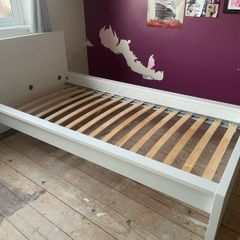 Single Bed with mattress and storage