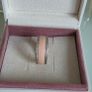 Pandora soft pink hearts band ring size 54 very good condition fully hallmarked(no box) Image 6