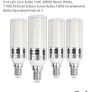 LED E14 light bulbs x 4 Image 4