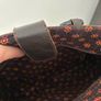 Leather, Wood and Weaving Handbag Image 4