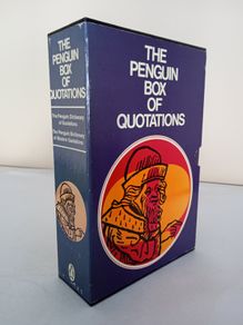Penguin Box of Quotations: Penguin Dictionary of Quotations and Penguin Dictionary of Modern Quotations  by J. M. and M. J. Cohen (PT120)