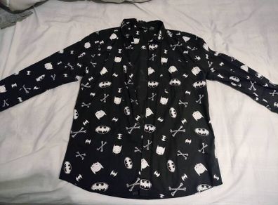 Batman Shirt DC Comics Cropp Slim Fit L Size  100% Cotton