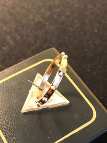 9 Carat Gold Rosary Ring