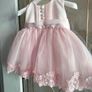 Baby girls pink Dress Image 2