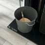 IKEA KNODD 16L Metal Bin with Lid - Grey Image 2