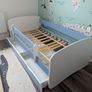 Kids Bed with Storage Drawer and Mattress, Cicero Toddler Bed (80x160cm) Image 4