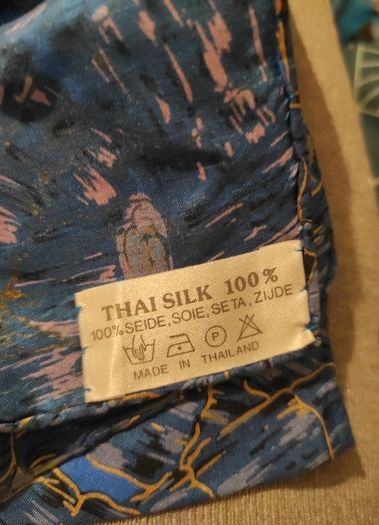 Thai silk scarf