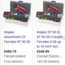 Knipex 97 90 09 Electrical Crimping Tool Set For Wire Ferrules Image 7