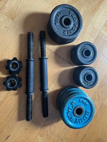 2x 10kg dumbbells