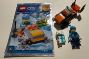 Lego City Arctic Explorer with Snowmobile foil pack 951810