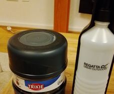 Trixie Dog Travel Set With Food Holder & 2 Bowls & Water Bottle