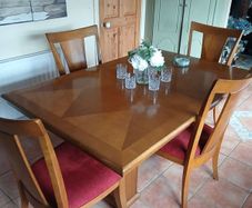Table and chairs