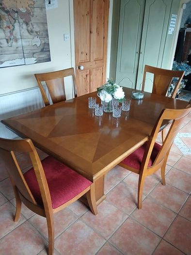 Table and chairs