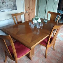 Table and chairs
