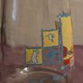1990's Disney Pocahontas Glass Pitcher Image 3