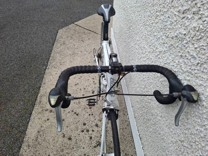 Giant racing bike.