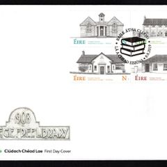 2019 Ireland Carnegie Libraries of Ireland Commemorative Stamps An Post First Day Cover (FDC)