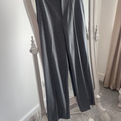 Pull & Bear Smart Grey Trousers size 8 (eur34)