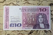 10 Pound B Series 02/02/81 Irish Note