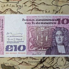 10 Pound B Series 02/02/81 Irish Note