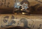 18ct Gold Vintage Diamond Engagement Ring
