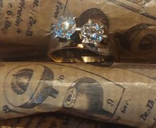 18ct Gold Vintage Diamond Engagement Ring