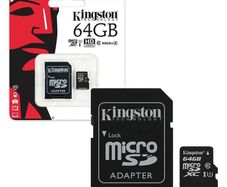 Kingston Micro Sd Card 64GB  Memory Card 64 GB