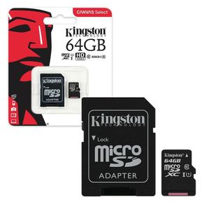 Kingston Micro Sd Card 64GB  Memory Card 64 GB