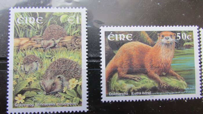 Irish Native Mammals 2002.Stamp set and Miniature Sheetlet.MNH.