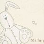 Mamas and Papas - Millie the Bunny Rabbit - hand painted Canvas - retails at 24 euro per picture neutral colours - perfect gift for a Baby shower or as a baby gift - brand new in original sealed packaging - size 30cms x 30cms Image 3
