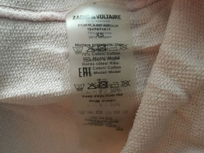 Zadig voltaire tshirt
