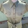 Khaki green shirt dress. Size 12/14 Image 5