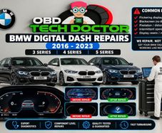 Bmw Id7 & Id8 Digital Dash Repairs