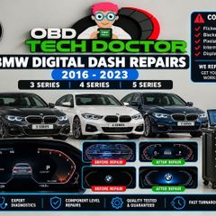Bmw Id7 & Id8 Digital Dash Repairs
