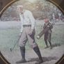 Arthur Burdett A.B. Frost Lithograph Framed Golf Art Print RARE - Chelsea House - Golfing Image 2