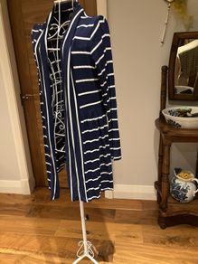 Phase 8 navy stripe cardigan