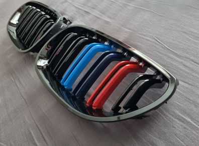 BMW 5 Series E60 E61 M Colors Kidney Grilles Brand New