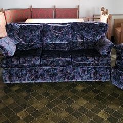 Three seater sofa and 2 armchairs