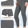 Brand New Men's Thermal Long Underpants 2-Pack Warm Base Layer - L Image 4